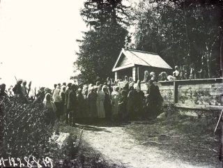  Деревенский бытовой сюжет. Беликов Александр Антонович. СССР на фотографиях