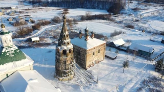  Архитектура России зимой