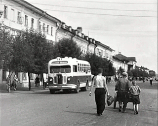 Автобус на ул. Советская