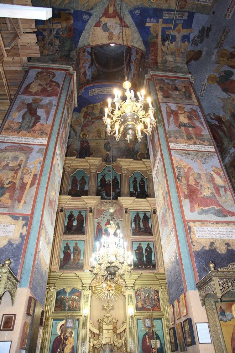 Росписи галерей церкви Иоанна Богослова