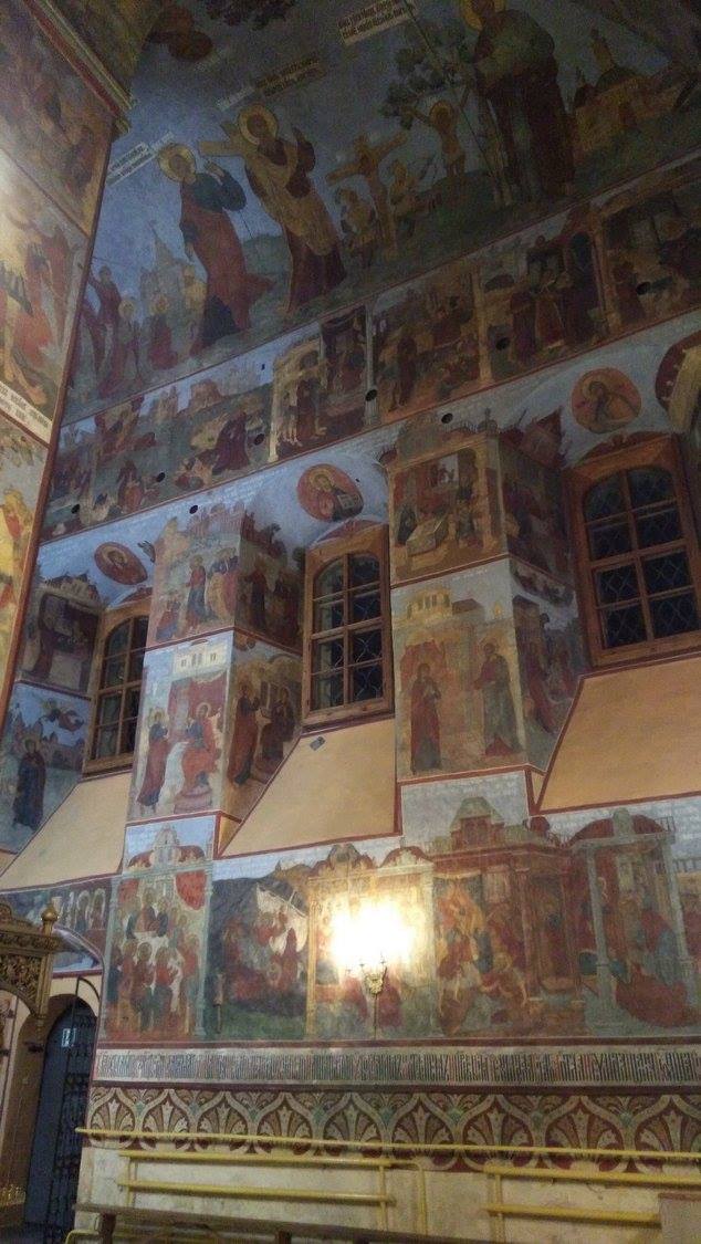 Росписи галерей церкви Иоанна Богослова