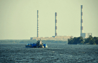  Костромская тепловая электростанция, расположена в Волгореченске