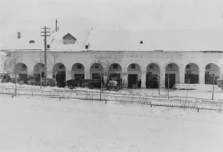  Архитектура на ул. Молочная гора, из коллекции Сергея Трудова 1956 г.