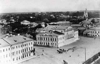 усадьба Борщёва со стороны Сусанинской пл. Susanina square