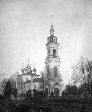  Архитектура в Костроме (Kostroma, Church). Из архива А.П. Соболева