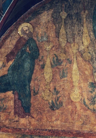 Фрески церкви Воскресения на Дебре