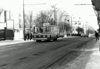  Транспорт на улице Советской