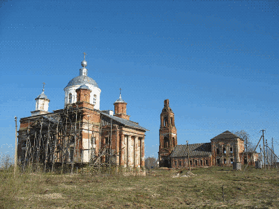 Троицкая церковь села Воронье