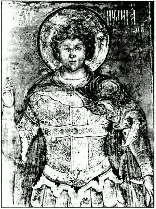 Фрагмент росписи
Троицкого собора Ипатьевскою монастыря