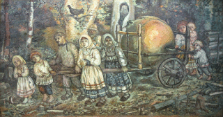  Холст, масло