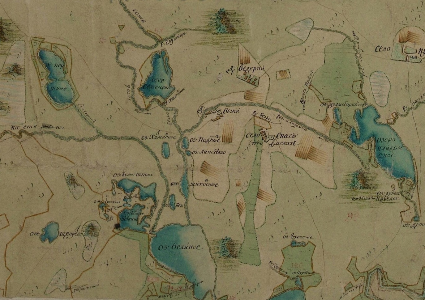  План Генерального межевания Костромского уезда