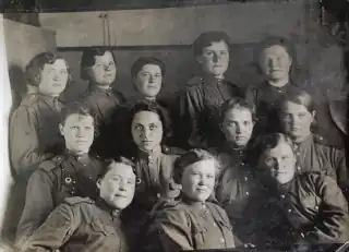 Klavdiya Zapevalova during the war years