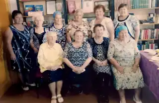 Meeting of rural veterans in the Mikhailovskaya library