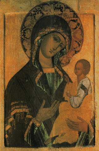  The Virgin of Tikhvin 16th. cent.