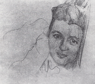 V.Serov. Portrait of Musina-Pushkina