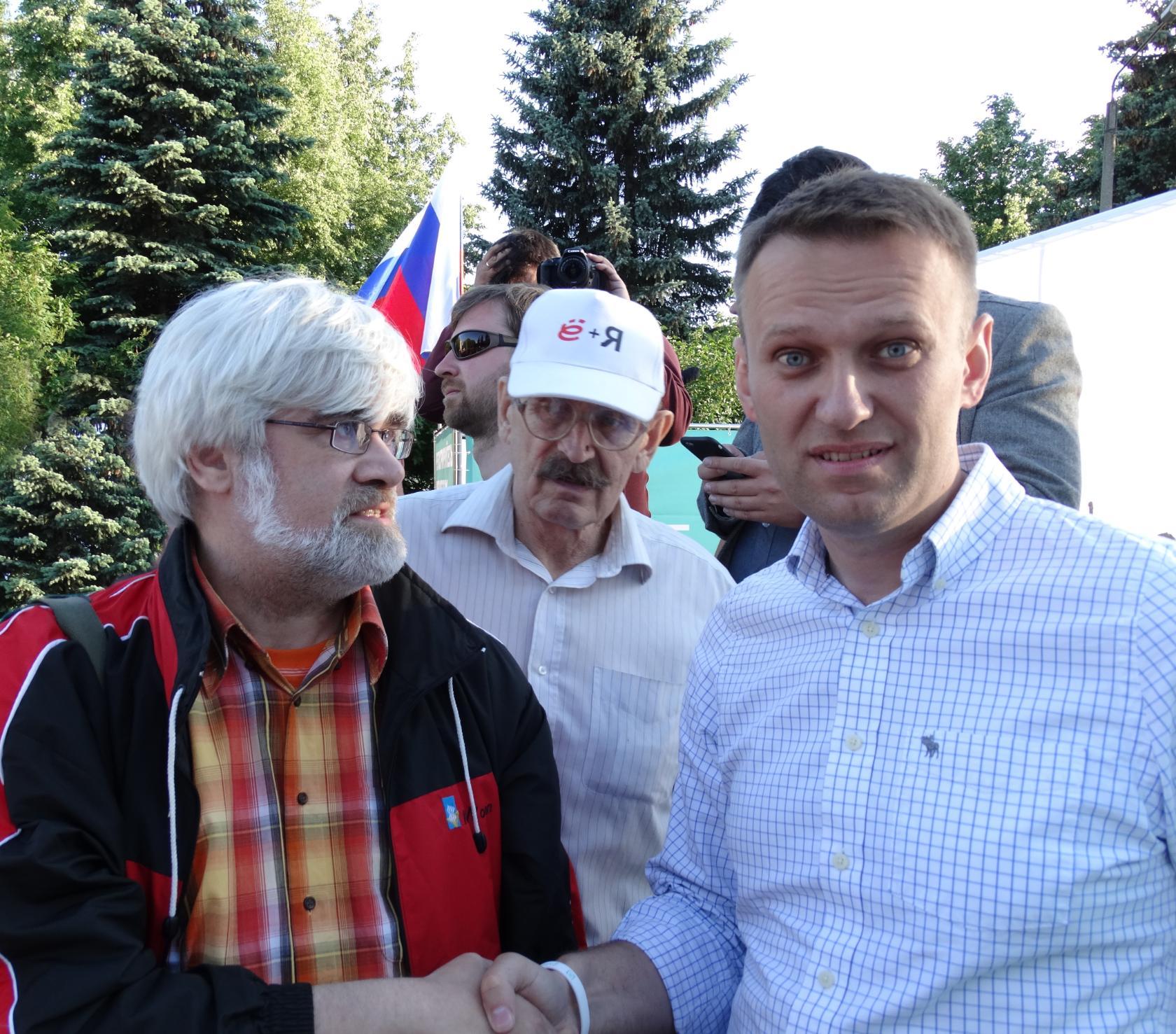 Алексей Навальный и Александр Альбертович Апатов