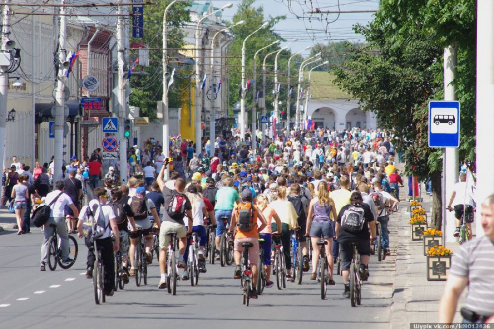  Велопробег по Советской улице