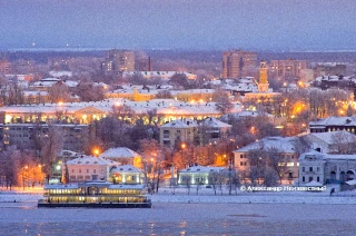  Кострома в плену снега и льда