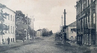  Фвсад здания женской учительской семинарии. Kostroma Street lamp