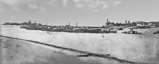  Зимняя панорама окрестностей города. Russian winter in Kostroma