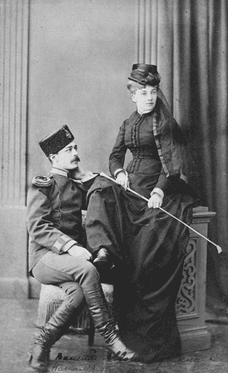 Vasily Pushkin and Natalia Sipyagina