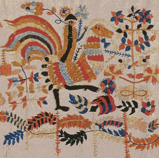  Folk embroidery ornament