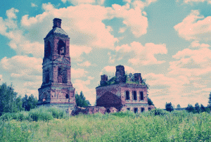 Рисунок 6 Покровская церковь, с. Жданово. Фото 2003 г.