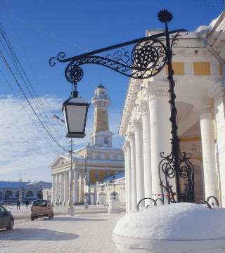  Russian winter in Kostroma. 2013.