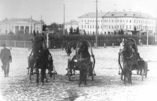  Гужевой транспорт на Фотографиях