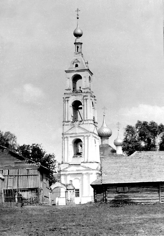 Рисунок 15 Церковь Успения Божией Матери, с. Мисково. Фото 1951 г.