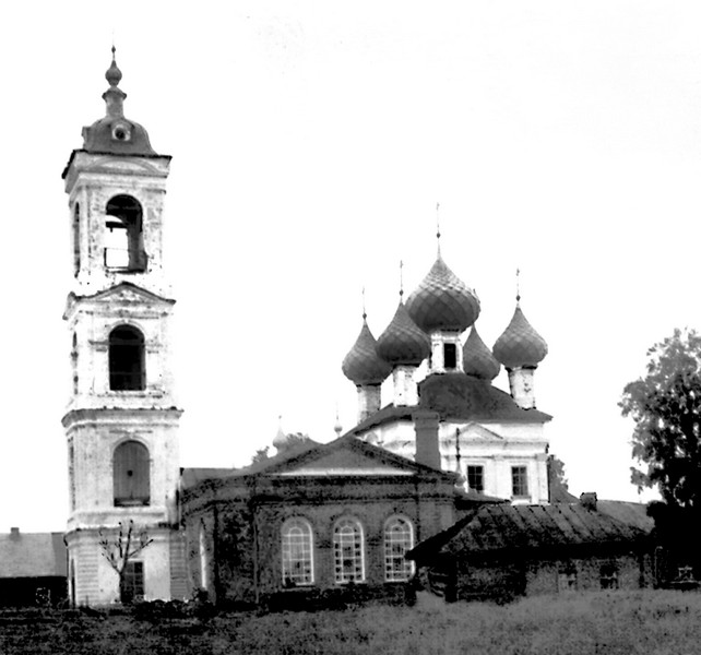 Рисунок 24 Никольская церковь, с. Сельцо. Фото нач. 50-гг. ХХ в.